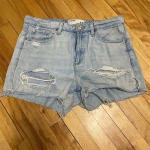 Garage Denim Boyfriend shorts